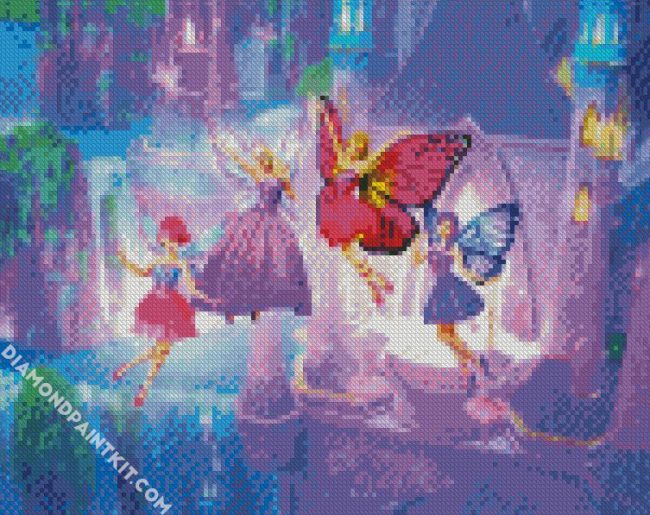 Fairy Barbie Princesses diamond painting