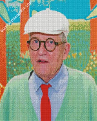 Famous David Hockney diamond painting