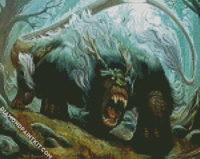 Fantasy Beast diamond painting