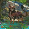 Fantasy Beast Deer diamond painting