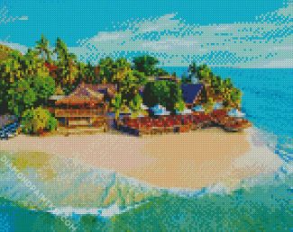 Fiji Island diamond painting