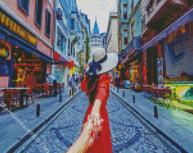 Follow Me To Galata diamond painting