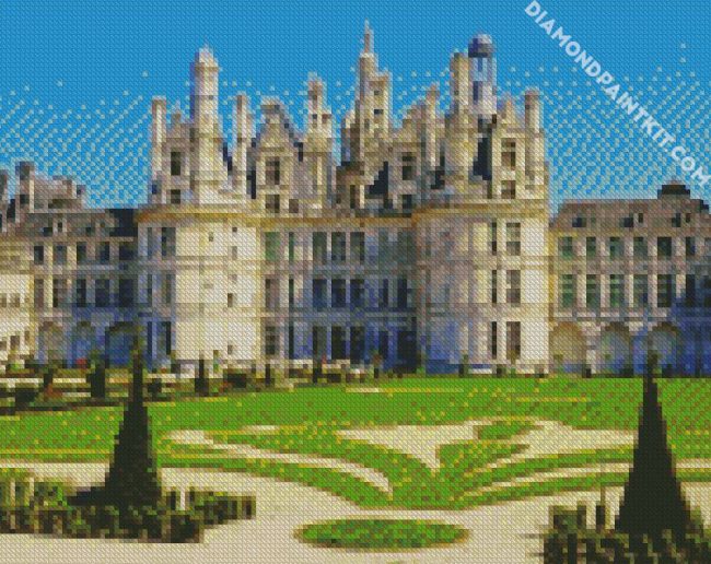 France Chateau De Chambord diamond painting