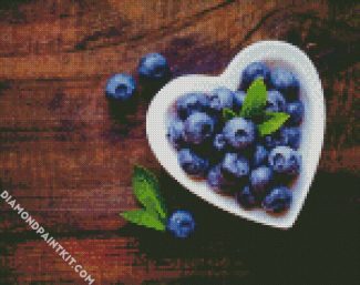 Fresh Blueberries diamond painting