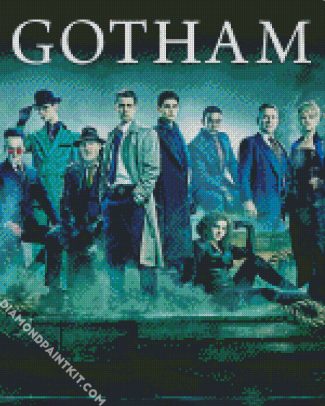 Gotham Serie Cast diamond painting