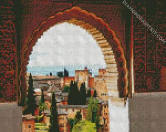 Granada Andalusia diamond painting