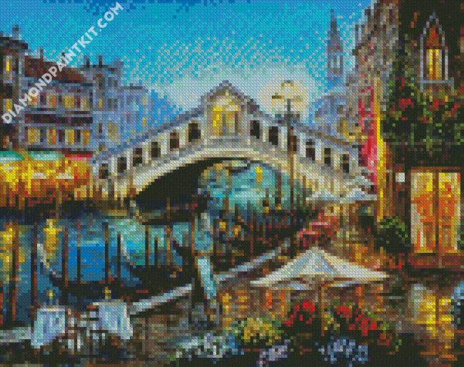 Grand Canal Bistro diamond painting