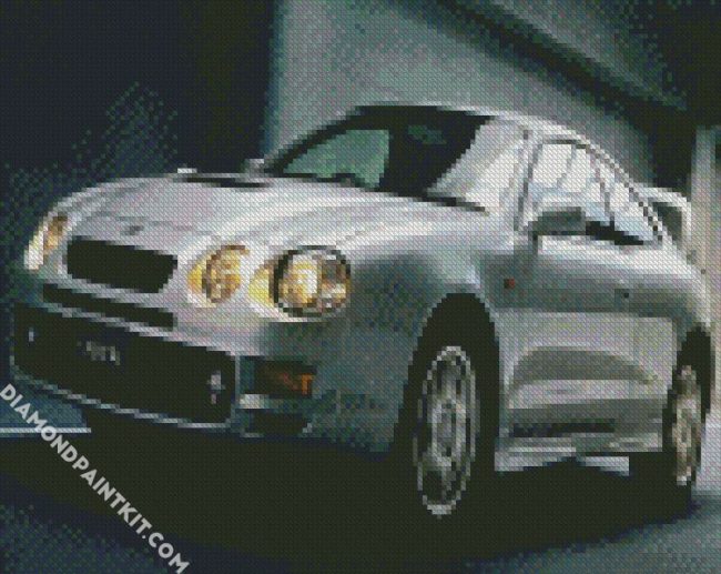 Grey Celica Car diamond painting