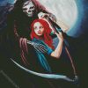 Grim Reaper And Girl diamond painting