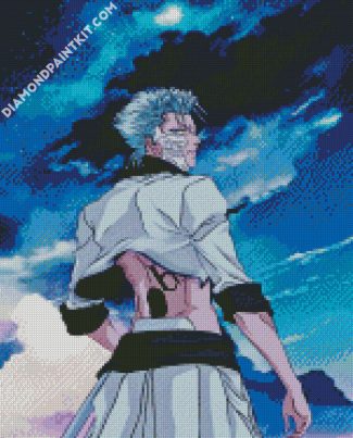 Grimmjow Jaegerjaquez Bleach Anime diamond painting