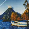 Guatemala Lake Atitlan Landscape diamond painting