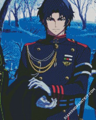 Guren Ichinose Owari No Seraph diamond painting