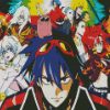 Gurren Lagann Anime Characters diamond painting