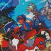 Gurren Lagan Anime diamond painting