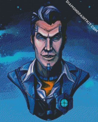 Handsome Jack diamond painting