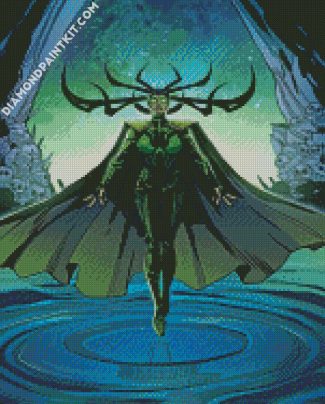 Hela Marvel Animation diamond painting