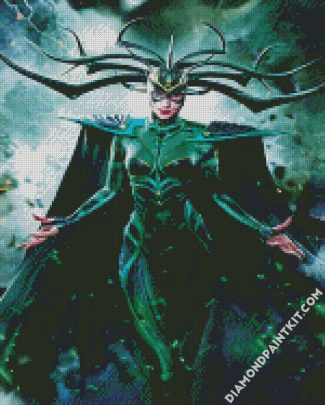 Hela Thor diamond painting