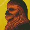 Illustration Chewbacca diamond painting