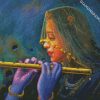 Indian Flute Player diamond painting