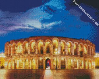 Italy Verona Arena diamond painting