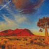 Kalahari Desert South Africa diamond painting