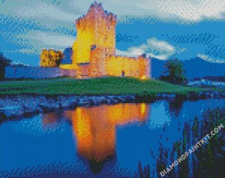 Killarney Ireland Ross Castle diamond painting