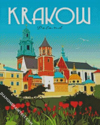 Krakow Poland diamond painting