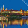 Krakow Wawel Royal Castle diamond painting