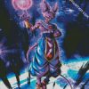 Lord Beerus Dragon Ball diamond painting