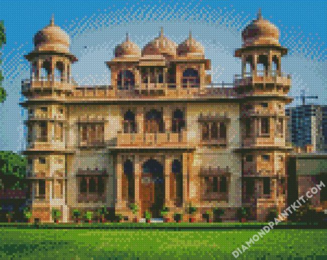 Mohatta Palace Karachi diamond painting