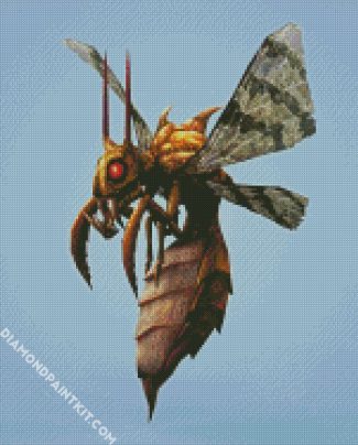 Monster Bee diamond painting