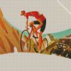 Mountain Biker diamond painting