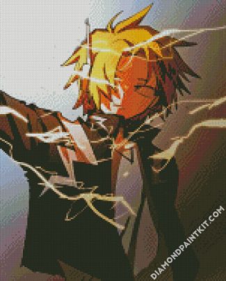 Hero Academia Denki Kaminari diamond painting