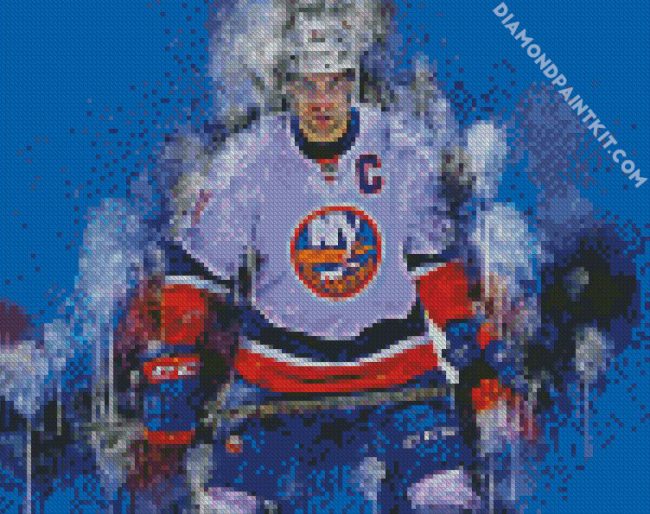 NY Islanders Player Art diamond painting