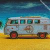 Old Volkswagen Combi diamond painting