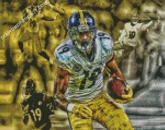 Player Juju Smith Schuster diamond painting