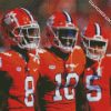 Players Clemson Tigers Football diamond painting