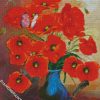 Poppies Coquelicot Vase diamond painting