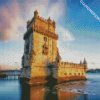 Portugal Belem Tower diamond painting