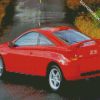 Red Celica Car diamond painting