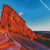 Red Rocks Park Colorado diamond painting