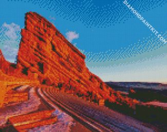 Red Rocks Park Colorado diamond painting