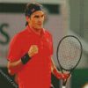 Roger Federer diamond painting