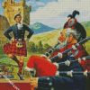 Scotsman Bagpipe Player diamond painting