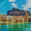 Sicily Cefalu Italy diamond painting