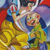 Snow White And Dopey diamond painting