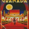 Spain Granada Poster diamond painting