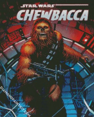 Star Wars Chewbacca diamond painting