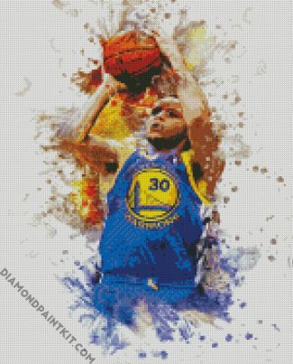 Stephen Curry Player Art diamond painting