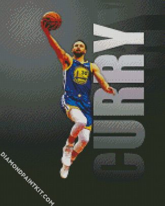 Stephen Curry diamond painting